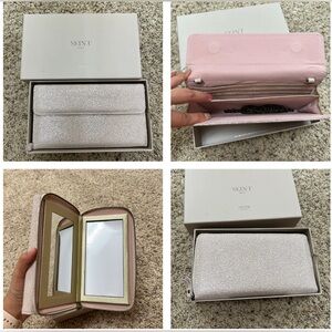 Seint Maskcara Mosaic Ivory Beauty Clutch